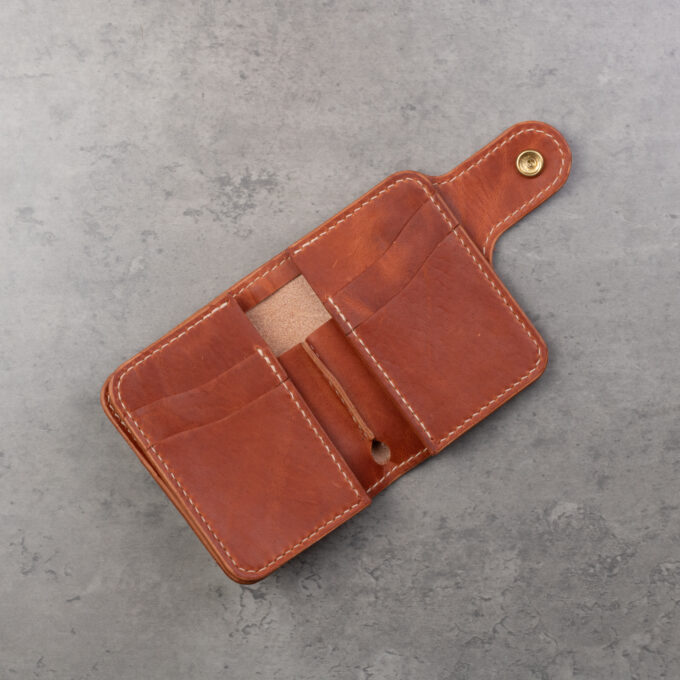 Rebel Bridge The Golden Gate biker wallet English tan