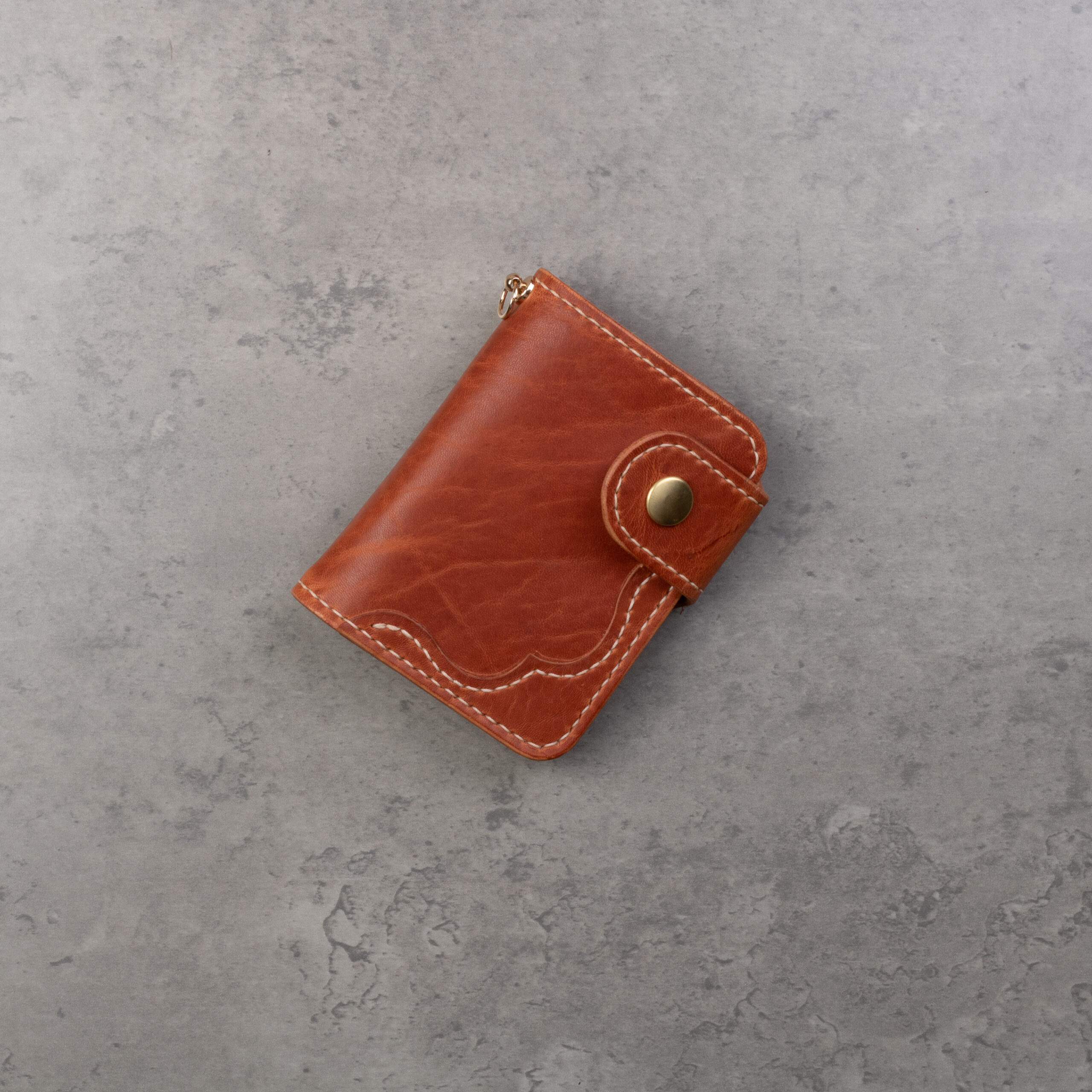 Rebel Bridge The Golden Gate biker wallet English tan